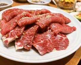 Dinner at Sumibiyakiniku Horumon Sawaishi