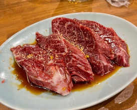 Dinner at Sumibiyakiniku Horumon Sawaishi