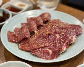 Dinner at Sumibiyakiniku Horumon Sawaishi
