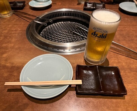 Dinner at Yakiniku Seiryuuen (焼肉 静龍苑)