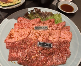Dinner at Yakiniku Seiryuuen (焼肉 静龍苑)