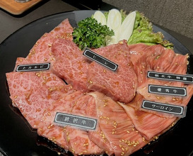 Dinner at Yakiniku Seiryuuen (焼肉 静龍苑)