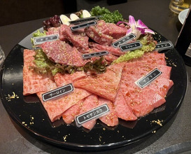 Dinner at Yakiniku Seiryuuen (焼肉 静龍苑)