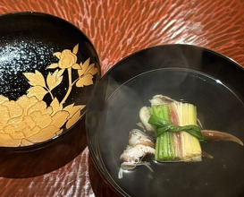 Dinner at Japanese restaurant Seizan
