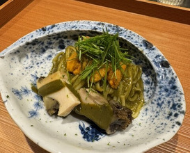 Dinner at Japanese restaurant Seizan