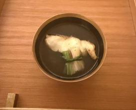Dinner at Japanese restaurant Seizan