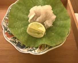 Dinner at Japanese restaurant Seizan