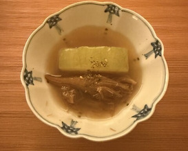 Dinner at Japanese restaurant Seizan
