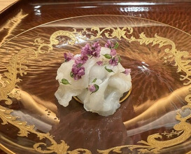Dinner at Japanese restaurant Seizan