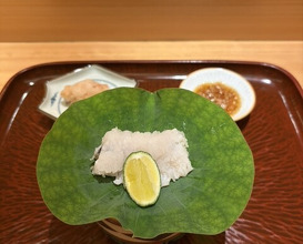 Dinner at Japanese restaurant Seizan