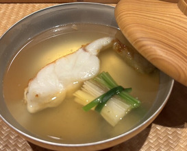 Dinner at Japanese restaurant Seizan