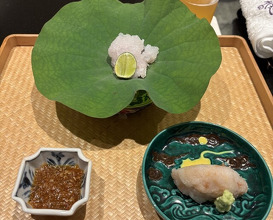 Dinner at Japanese restaurant Seizan