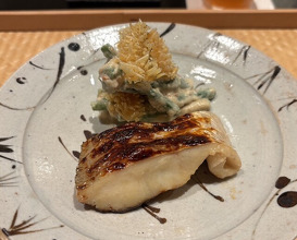 Dinner at Japanese restaurant Seizan