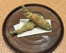 Dinner at Japanese restaurant Seizan