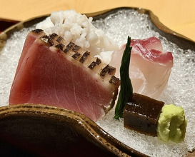 Dinner at Ginza Shinohara
