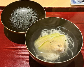 Dinner at Ginza Shinohara