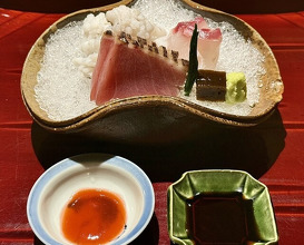 Dinner at Ginza Shinohara