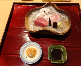 Dinner at Ginza Shinohara
