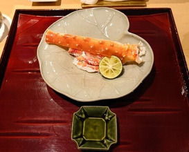 Dinner at Ginza Shinohara