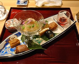 Dinner at Ginza Shinohara