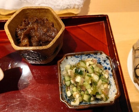 Dinner at Ginza Shinohara