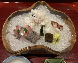 Dinner at Ginza Shinohara