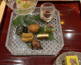 Dinner at Ginza Shinohara