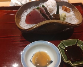 Dinner at Ginza Shinohara