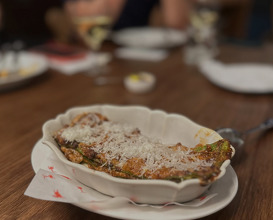 Dinner at pecora Tianmu 