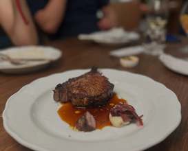 Dinner at pecora Tianmu 