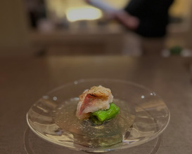 Dinner at Kyoto, Japan