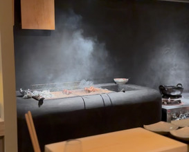 Dinner at Kyoto, Japan