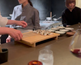 Dinner at Kyoto, Japan