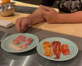 Dinner at Kyoto, Japan