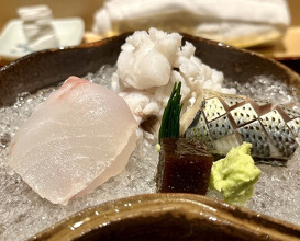 Dinner at Ginza Shinohara