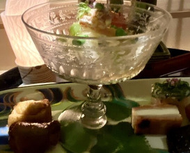 Dinner at Ginza Shinohara
