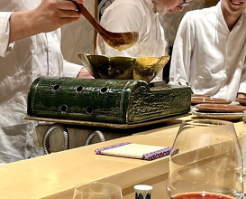 Dinner at Ginza Shinohara