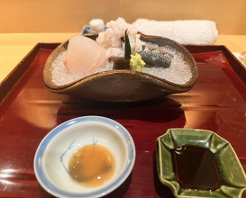 Dinner at Ginza Shinohara