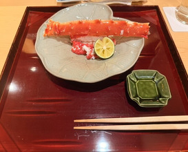 Dinner at Ginza Shinohara