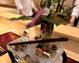 Dinner at Ginza Shinohara