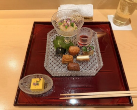 Dinner at Ginza Shinohara