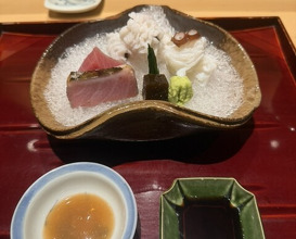 Dinner at Ginza Shinohara