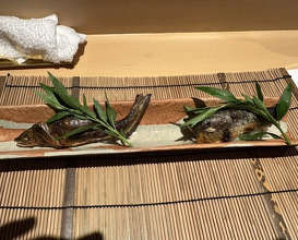Dinner at Ginza Shinohara