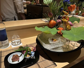 Dinner at Ginza Shinohara