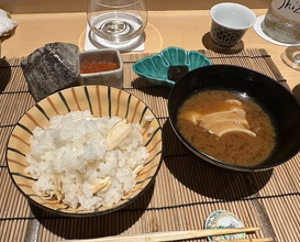 Dinner at Ginza Shinohara