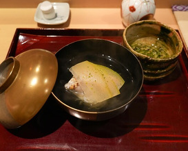 Dinner at Ginza Shinohara