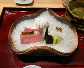Dinner at Ginza Shinohara