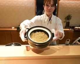 Dinner at Ginza Shinohara