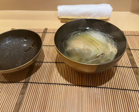 Dinner at Ginza Shinohara