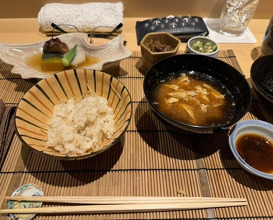 Dinner at Ginza Shinohara
